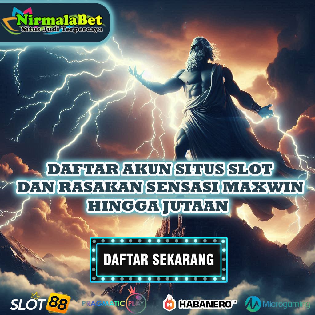 NIRMALABET Slot Online Terpopuler Sepanjang Tahun Ini