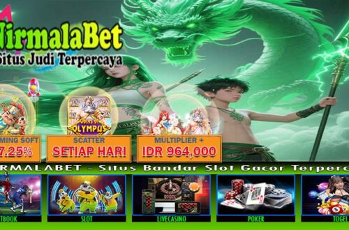 NIRMALABET Slot Terbaru Bonus Harian Terbesar Untuk Member